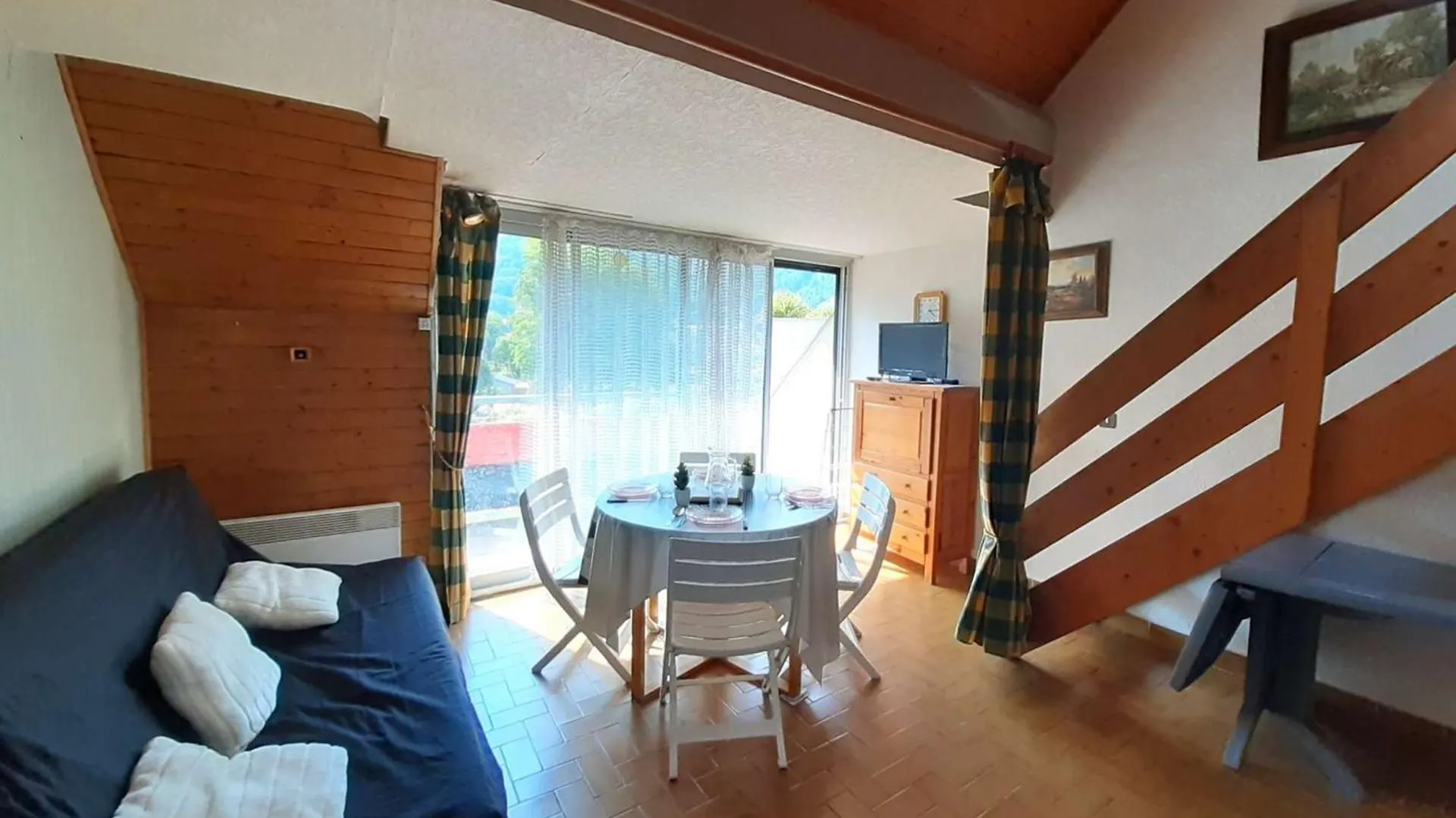 アパート Appartement T2 Avec Mezzanine Et Balcon, 6 Couchages A Saint-Lary-Soulan - Fr-1-457-140